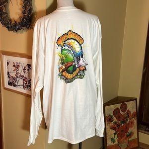 7th Street Surf Shop Ocean City NJ Size 2X  Large HANES Surf  Dual Side Cotton